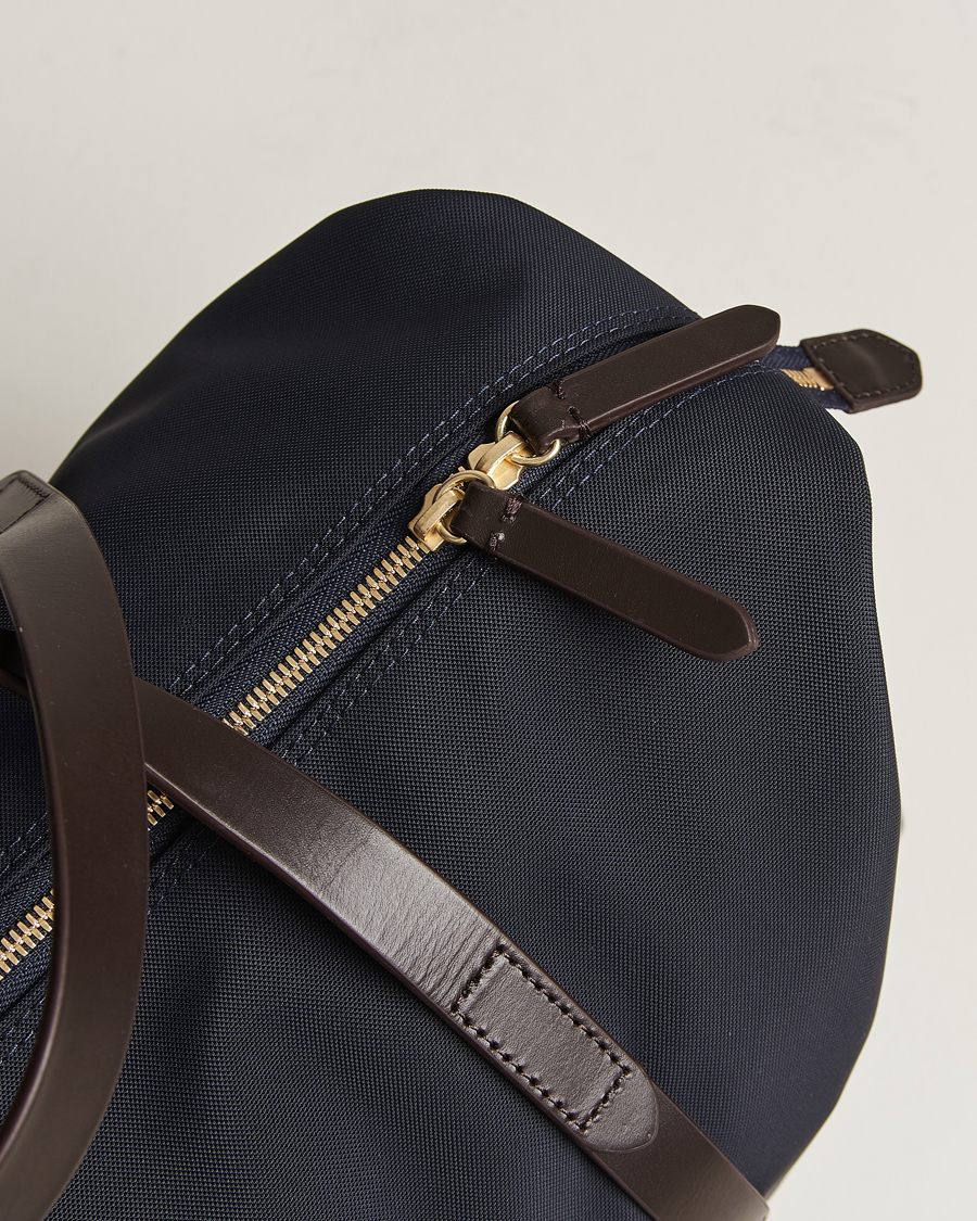 Herr | Väskor | Mismo | M/S Utility Nylon Duffle Bag Navy/Dark Brown