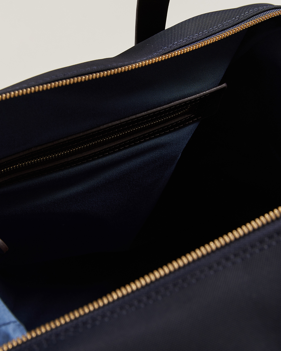 Herr | Väskor | Mismo | M/S Utility Nylon Duffle Bag Navy/Dark Brown