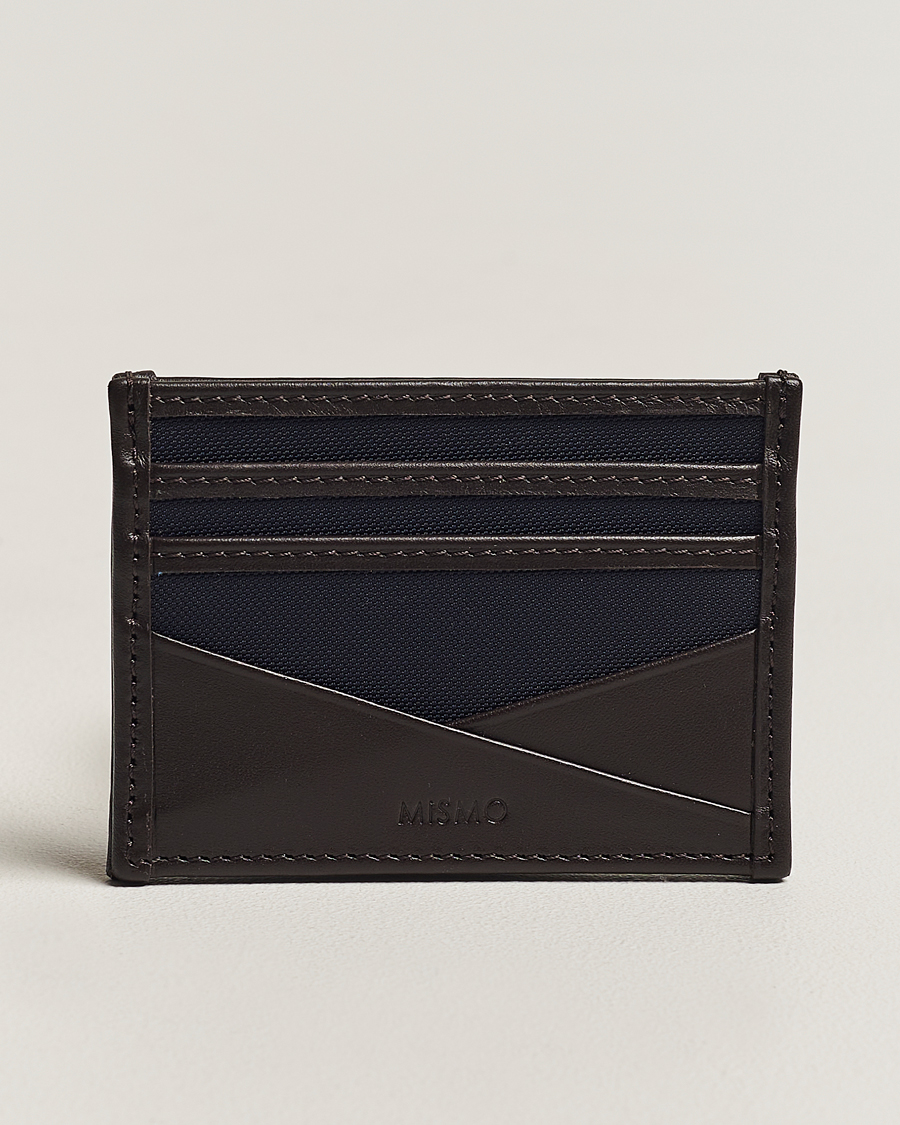 Herr | Mismo M/S Cardholder Navy/Dark Brown | Mismo | M/S Cardholder Navy/Dark Brown