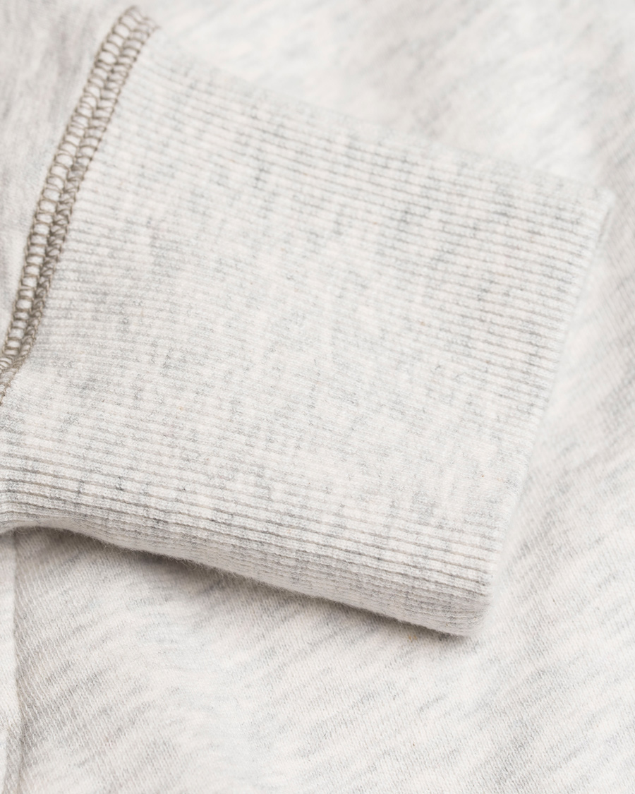 Herr | Tröjor | Parajumpers | Charlie Active Fleece Hoodie White Melange Slub