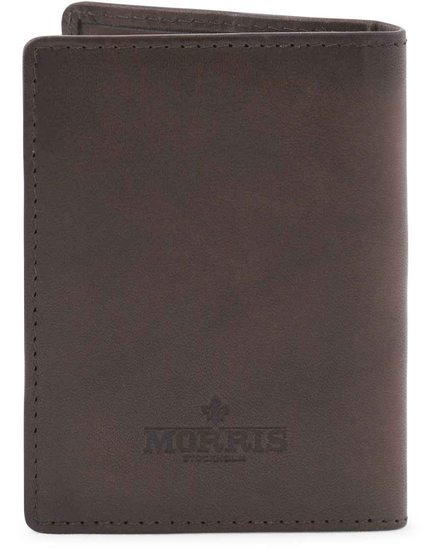 Herr | Morris Leather Card Wallet Dark Brown | Morris | Leather Card Wallet Dark Brown