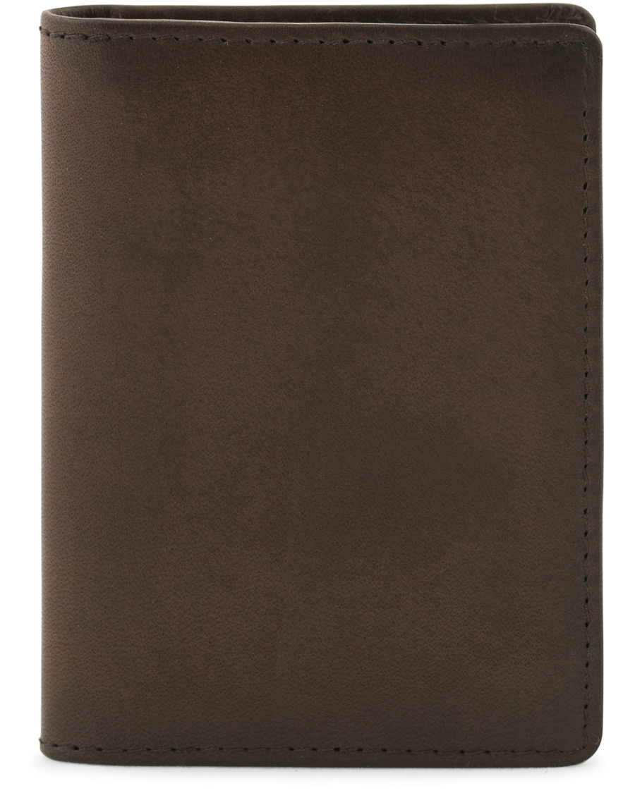 Herr | Morris Leather Card Wallet Dark Brown | Morris | Leather Card Wallet Dark Brown