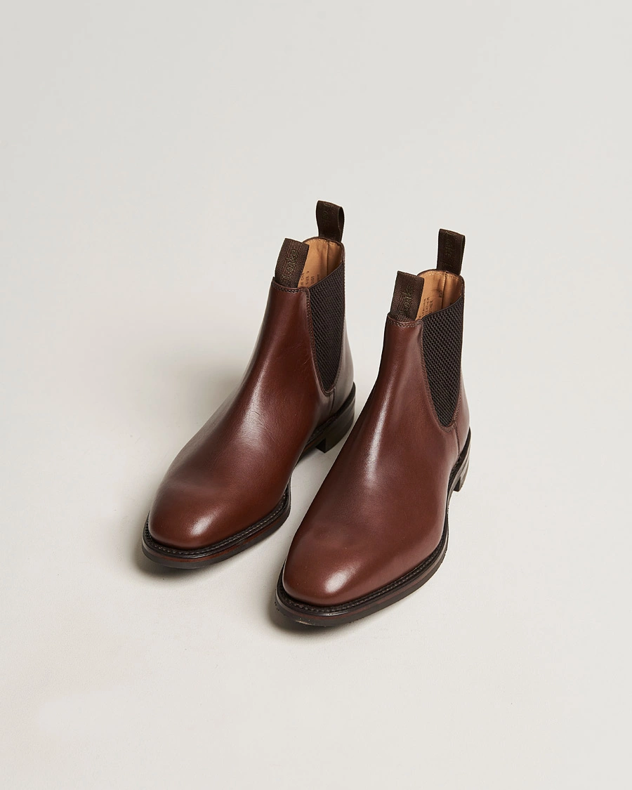 Herr | Business & Beyond | Loake 1880 | Chatsworth Chelsea Boot Brown Waxy Leather