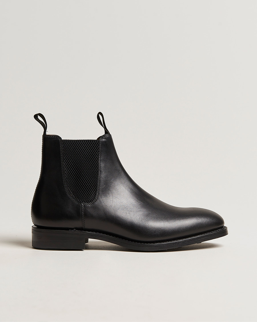 Herr | Kängor | Loake 1880 | Chatsworth Chelsea Boot Black Calf