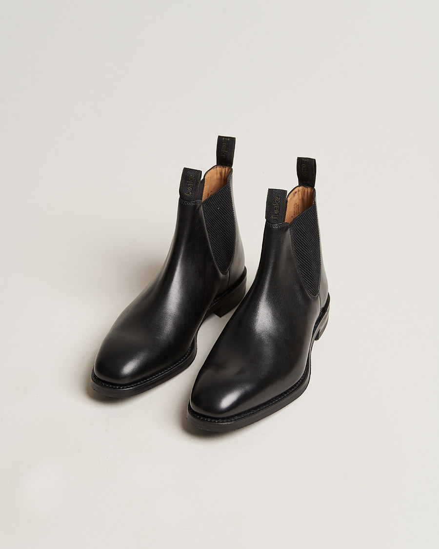 Herr | Chelsea Boots | Loake 1880 | Chatsworth Chelsea Boot Black Calf