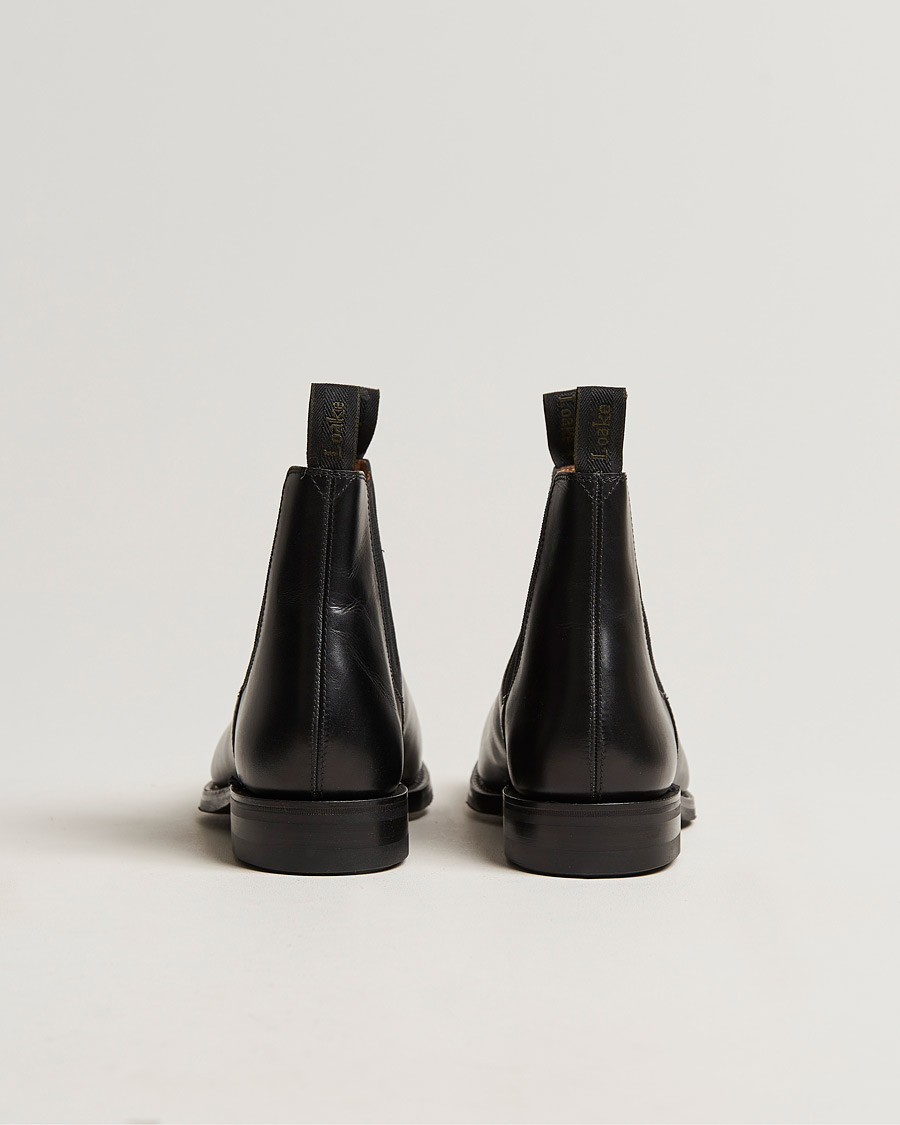 Herr | Kängor | Loake 1880 | Chatsworth Chelsea Boot Black Calf