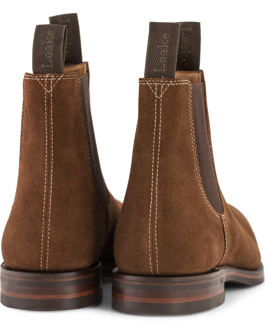 Herr | Loake 1880 Chatsworth Chelsea Boot Brown Suede | Loake 1880 | Chatsworth Chelsea Boot Brown Suede