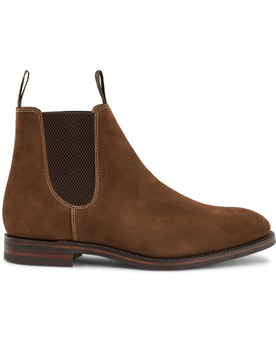 Herr | Loake 1880 Chatsworth Chelsea Boot Brown Suede | Loake 1880 | Chatsworth Chelsea Boot Brown Suede
