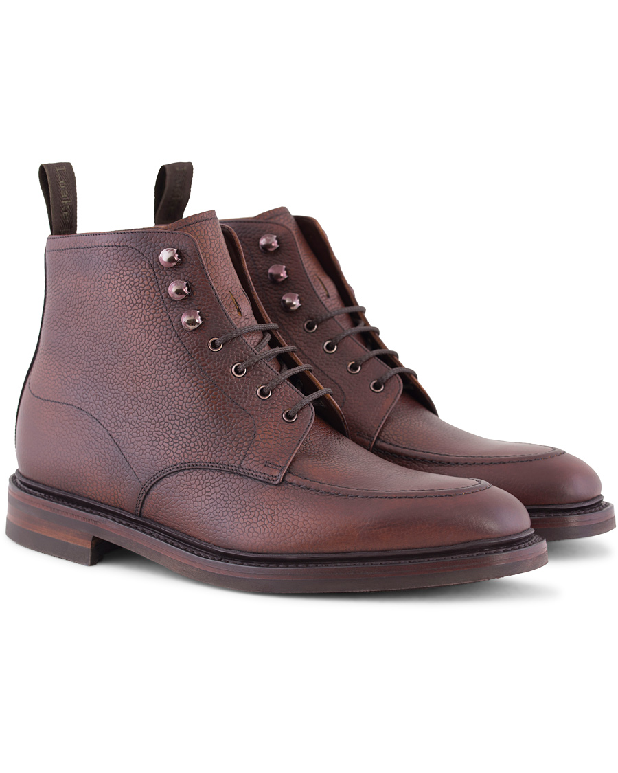 Herr | Loake 1880 Anglesey Derby Boot Oxblood Grain | Loake 1880 | Anglesey Derby Boot Oxblood Grain