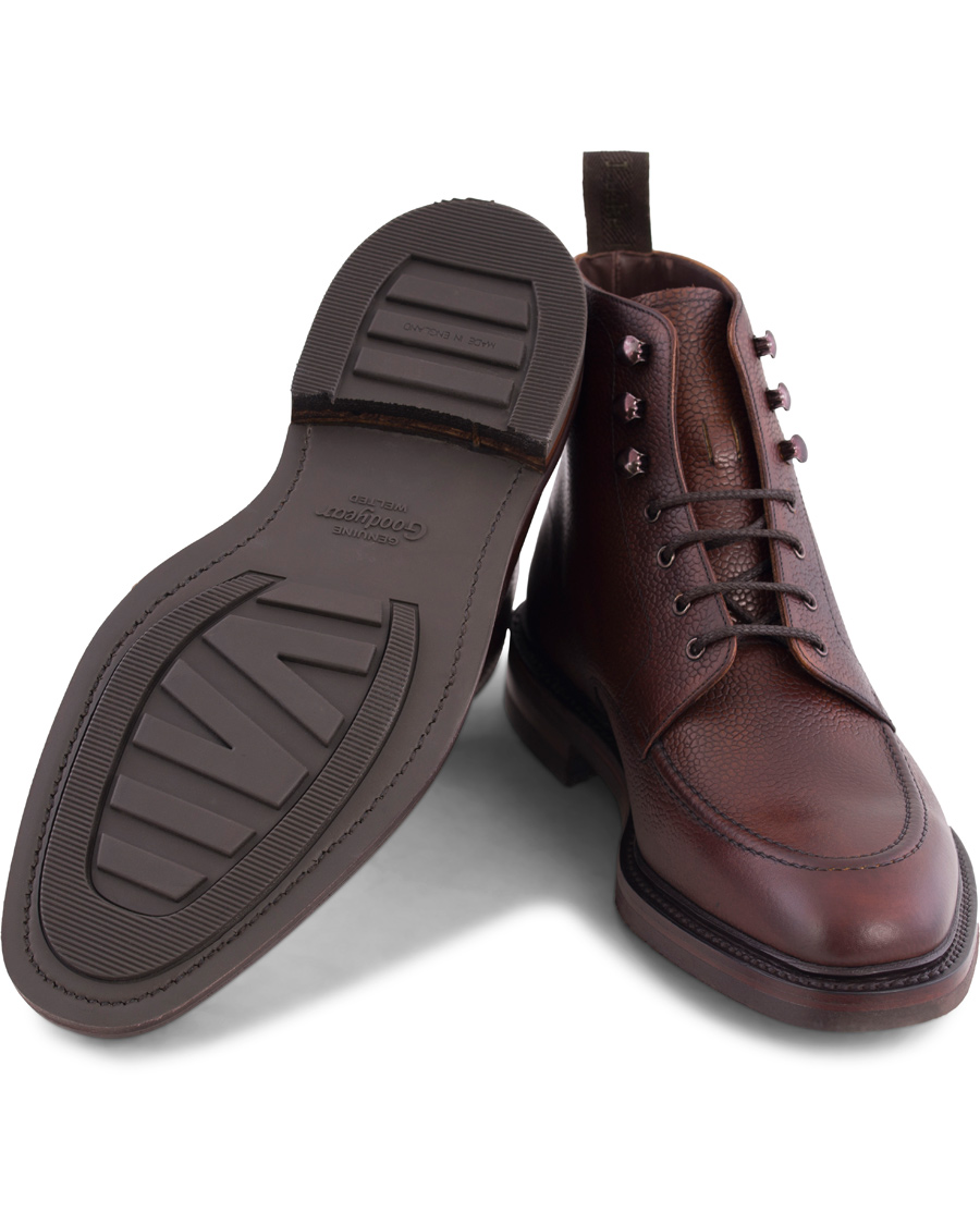 Herr | Loake 1880 Anglesey Derby Boot Oxblood Grain | Loake 1880 | Anglesey Derby Boot Oxblood Grain