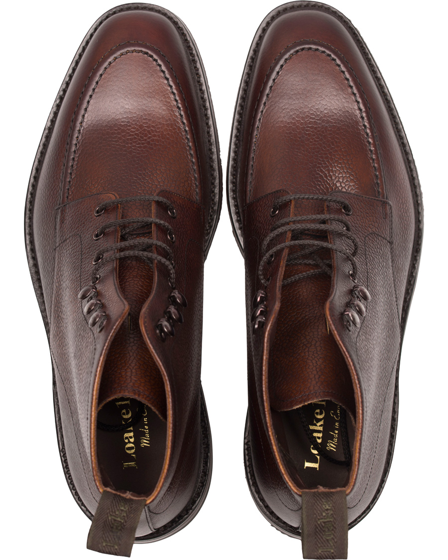 Herr | Loake 1880 Anglesey Derby Boot Oxblood Grain | Loake 1880 | Anglesey Derby Boot Oxblood Grain