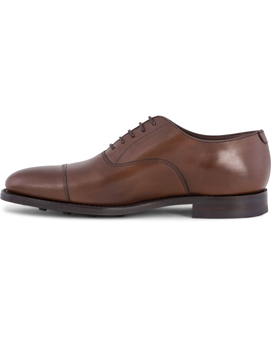 Herr | Loake 1880 Aldwych Oxford Single Danite Dark Brown Calf | Loake 1880 | Aldwych Oxford Single Danite Dark Brown Calf