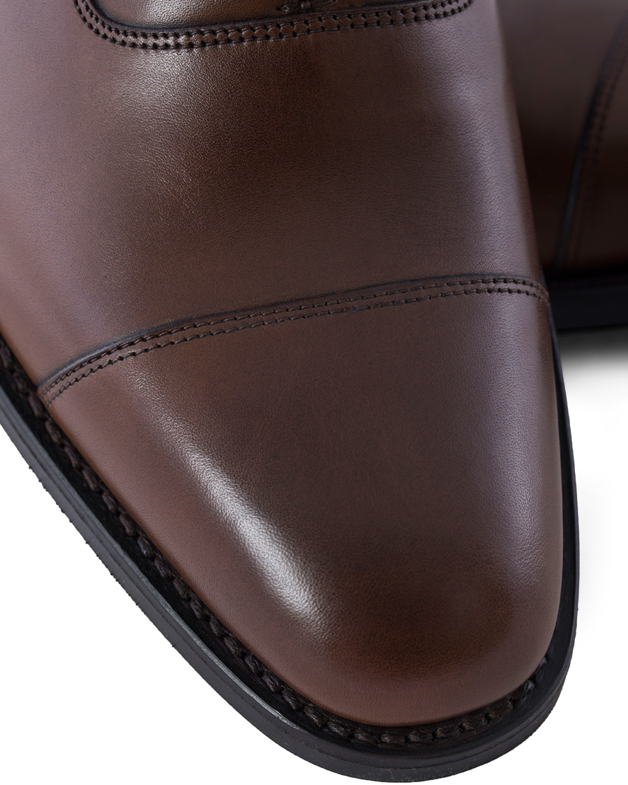 Herr | Loake 1880 Aldwych Oxford Single Danite Dark Brown Calf | Loake 1880 | Aldwych Oxford Single Danite Dark Brown Calf