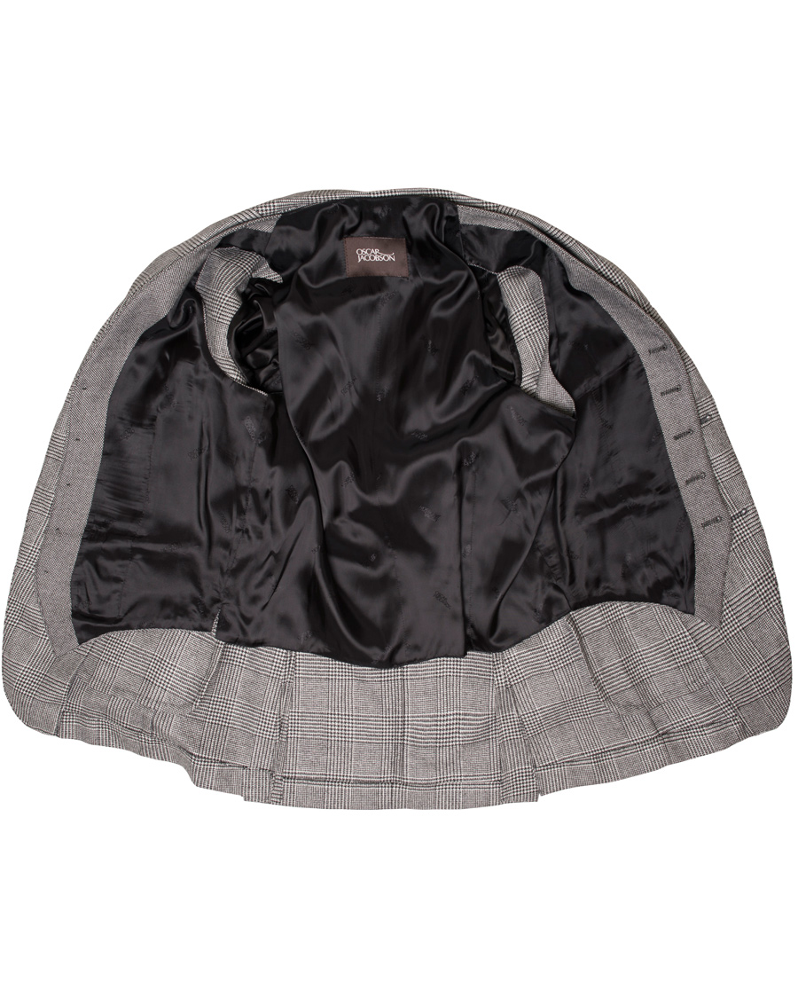 Herr | Kostymer | Oscar Jacobson | Egel 3 Piece Split Suit Grey/White