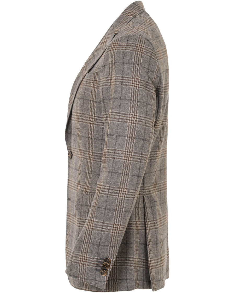 Herr | Kavajer | Oscar Jacobson | Egel Check Blazer Grey