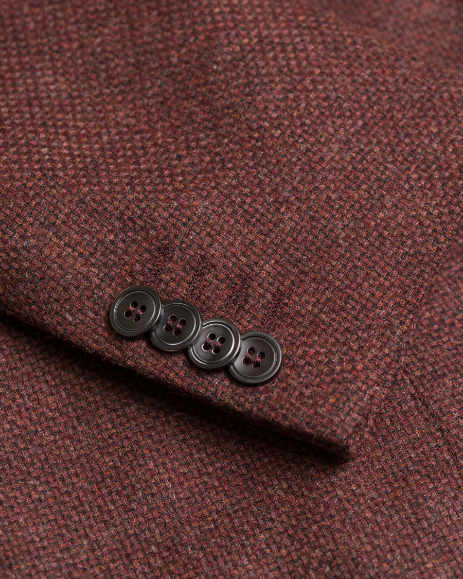 Herr | Kavajer | Oscar Jacobson | Einar Structure Blazer Red