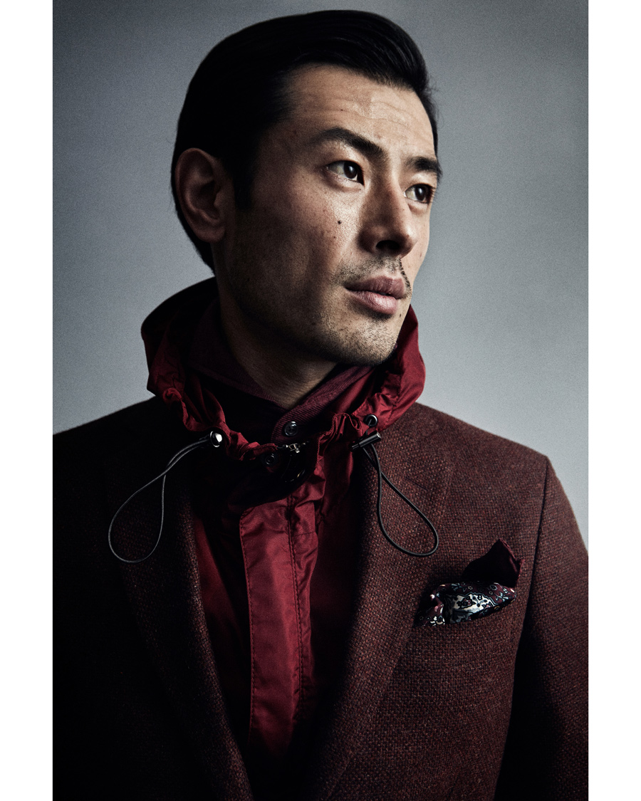 Herr | Kavajer | Oscar Jacobson | Einar Structure Blazer Red