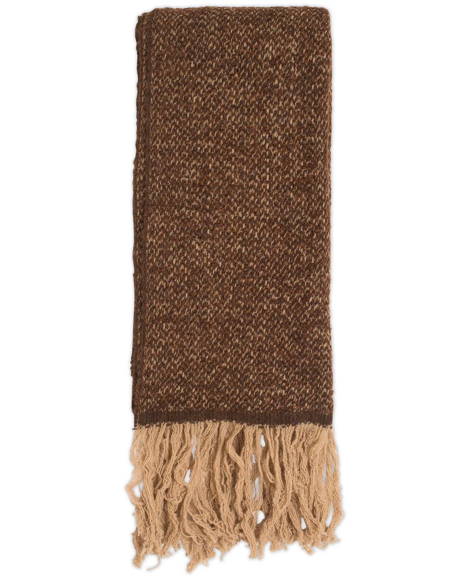 Herr | Oscar Jacobson Big Winter Scarf Brown | Oscar Jacobson | Big Winter Scarf Brown