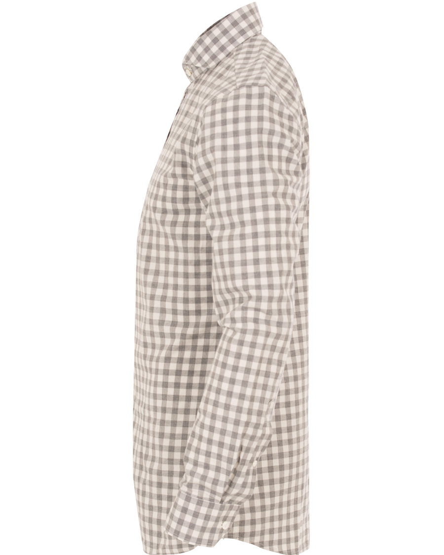 Herr | Skjortor | Oscar Jacobson | Herman 2 Flannel Check Shirt Grey