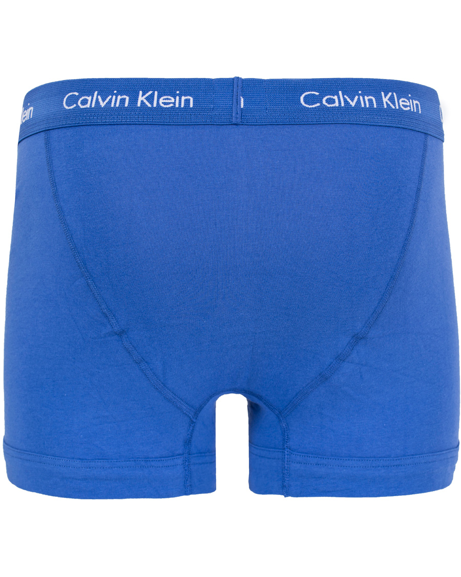 Herr | Underkläder | Calvin Klein | Cotton Stretch Long Leg Trunk 3-pack Blue/Black/Cobolt