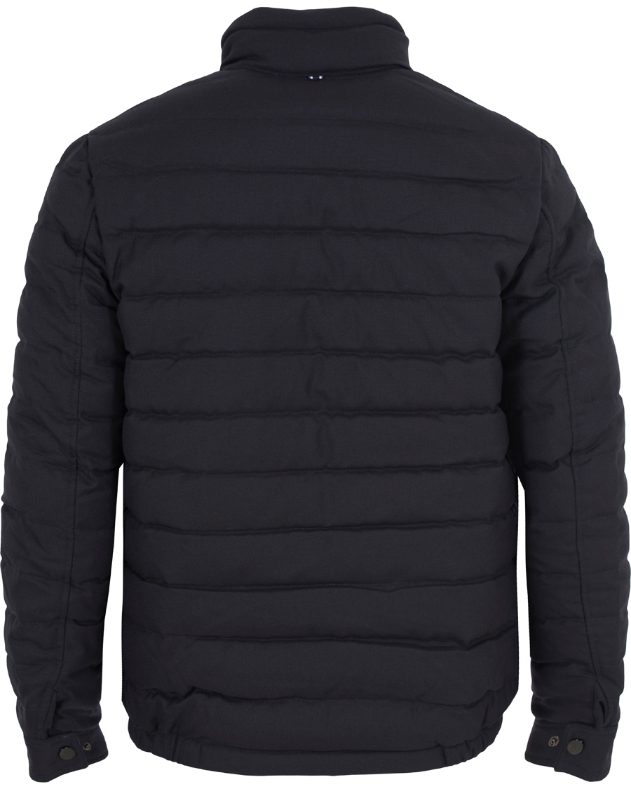 Herr | Jackor | Tommy Hilfiger | Wool Flannel Bomber Jacket Midnight