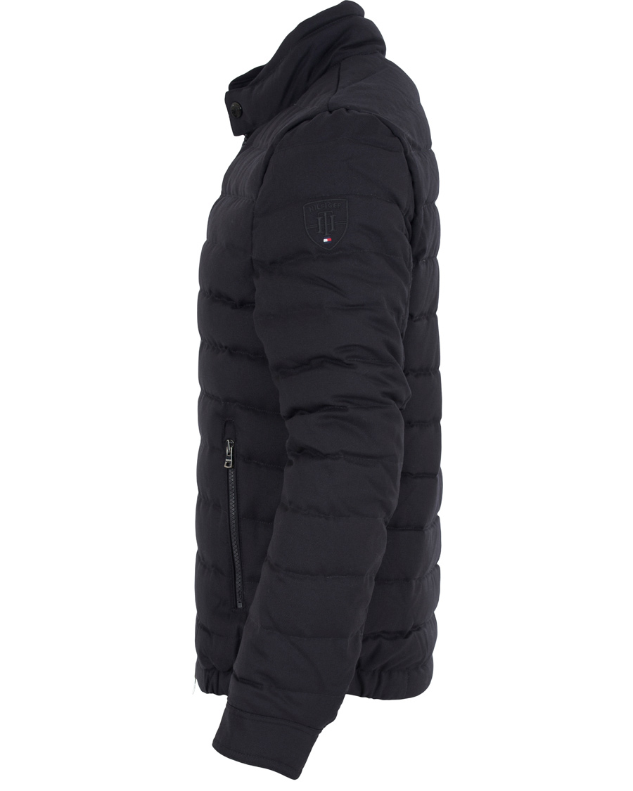 Herr | Jackor | Tommy Hilfiger | Wool Flannel Bomber Jacket Midnight