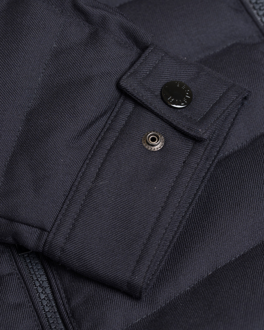 Herr | Jackor | Tommy Hilfiger | Wool Flannel Bomber Jacket Midnight