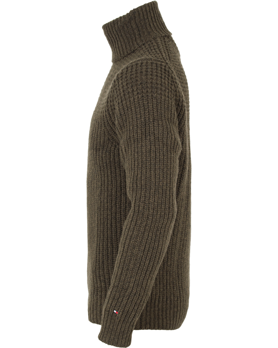 Herr | Tröjor | Tommy Hilfiger | Fayo Knitted Rollneck Rosin Heather