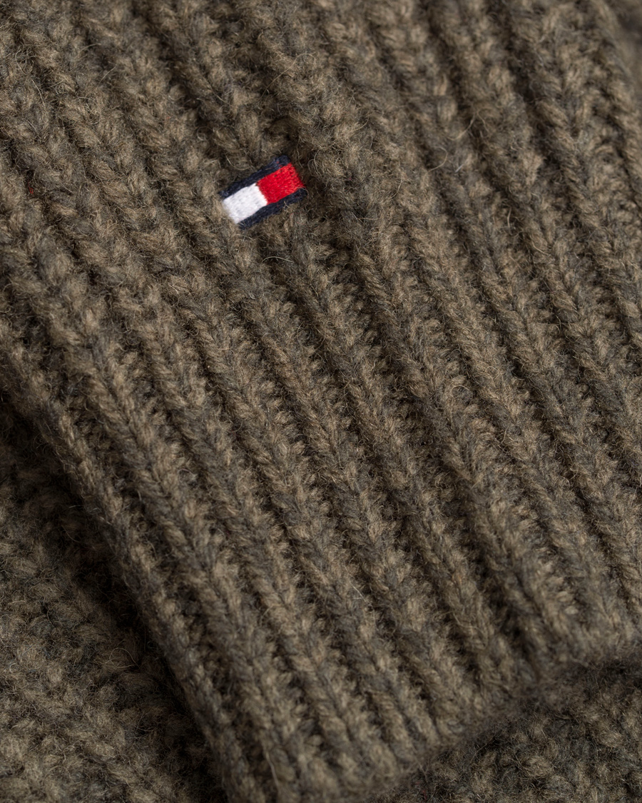 Herr | Tröjor | Tommy Hilfiger | Fayo Knitted Rollneck Rosin Heather