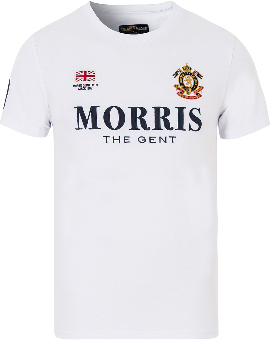 Herr | T-Shirts | Morris | Gent Tee White