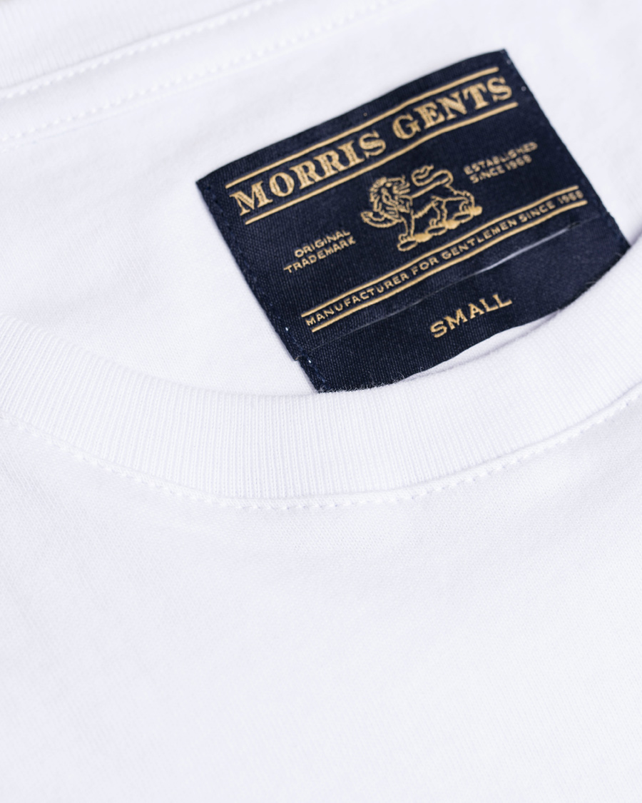 Herr | T-Shirts | Morris | Gent Tee White