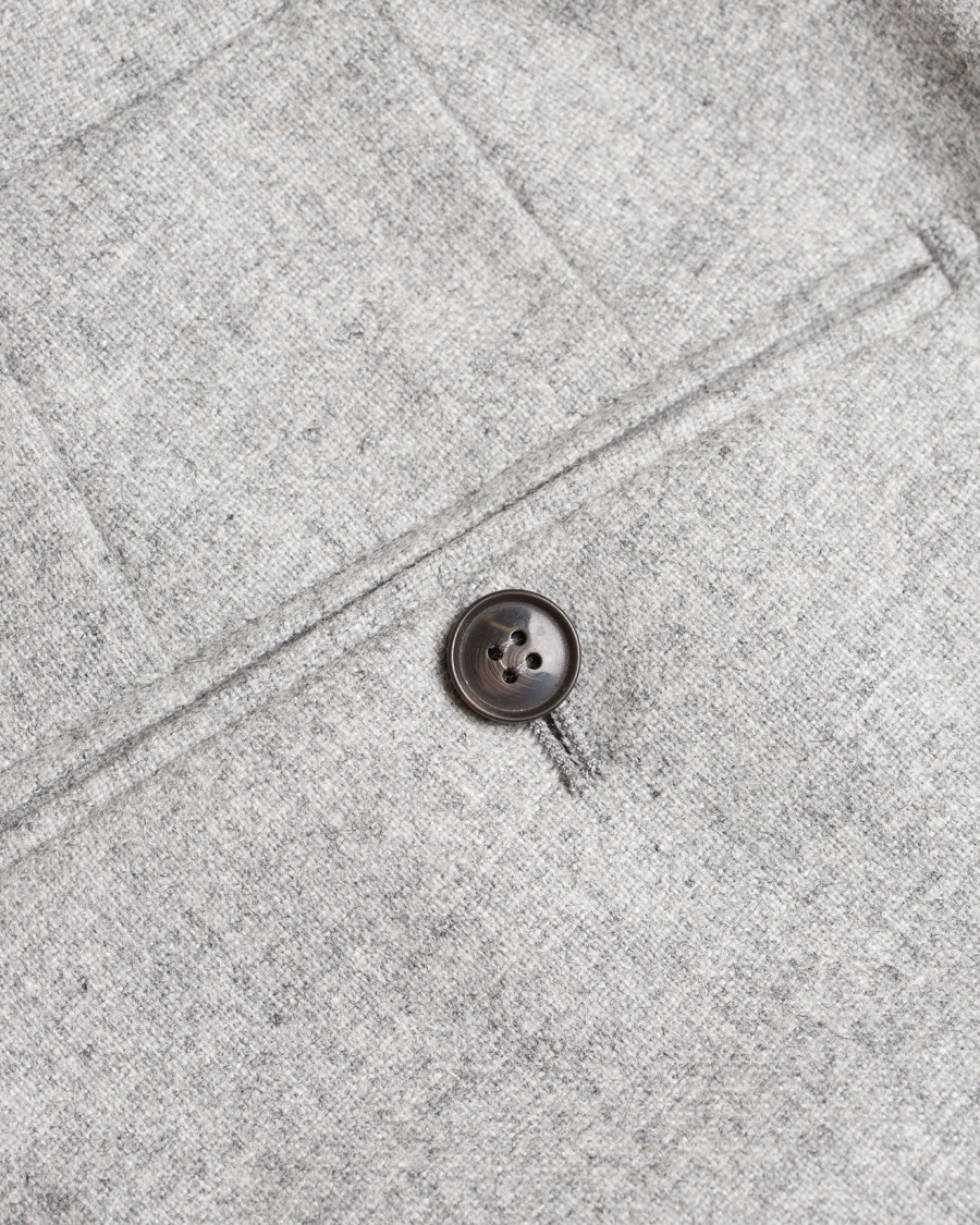 Herr | Byxor | Morris | Rodney Wool Trousers Light Grey