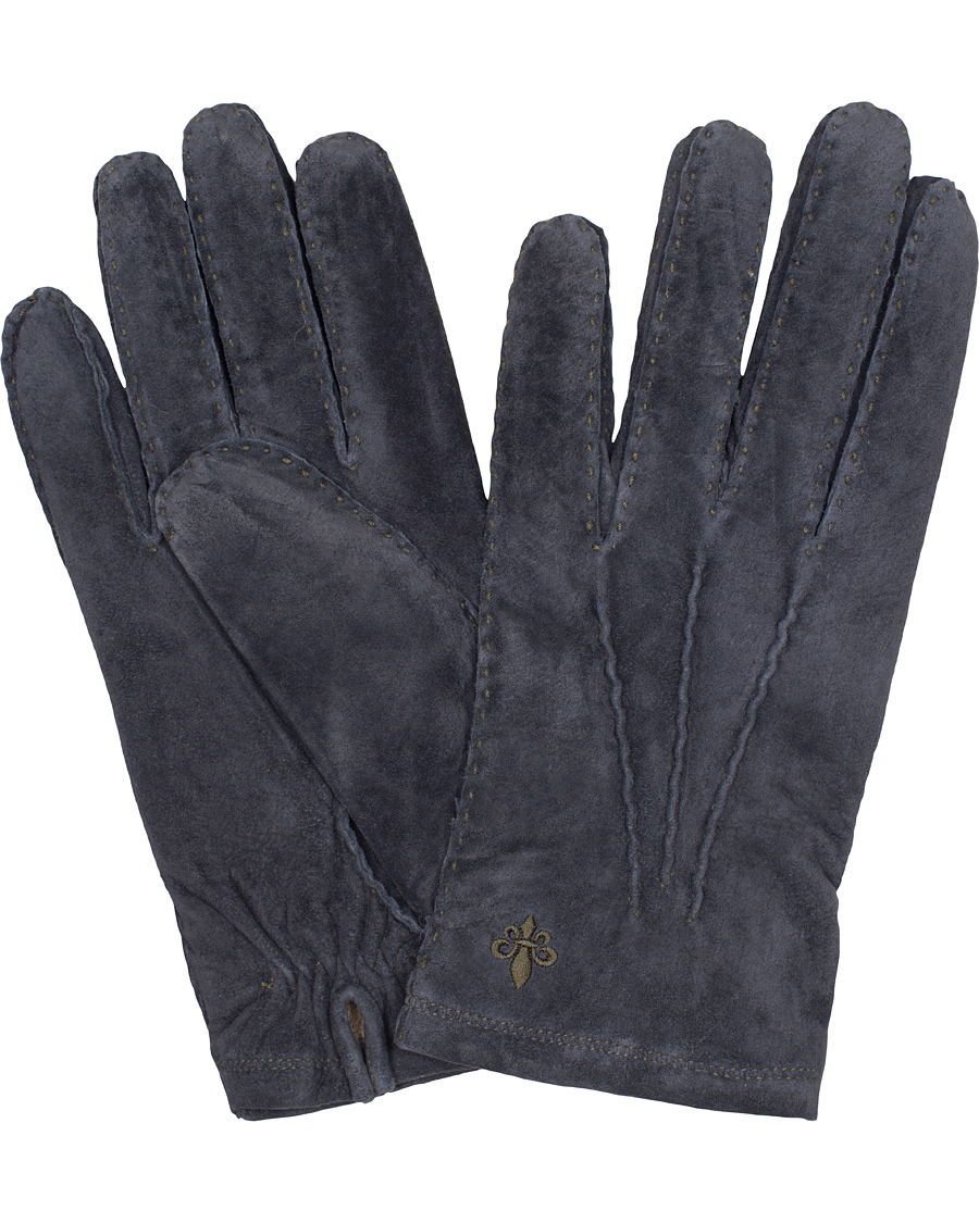 Herr | Morris Suede Gloves Navy | Morris | Suede Gloves Navy