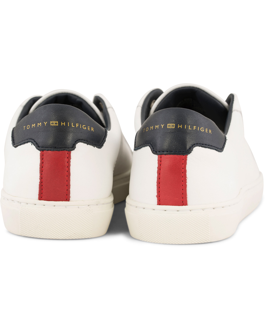 Herr | Tommy Hilfiger Mount Sneaker White Leather | Tommy Hilfiger | Mount Sneaker White Leather
