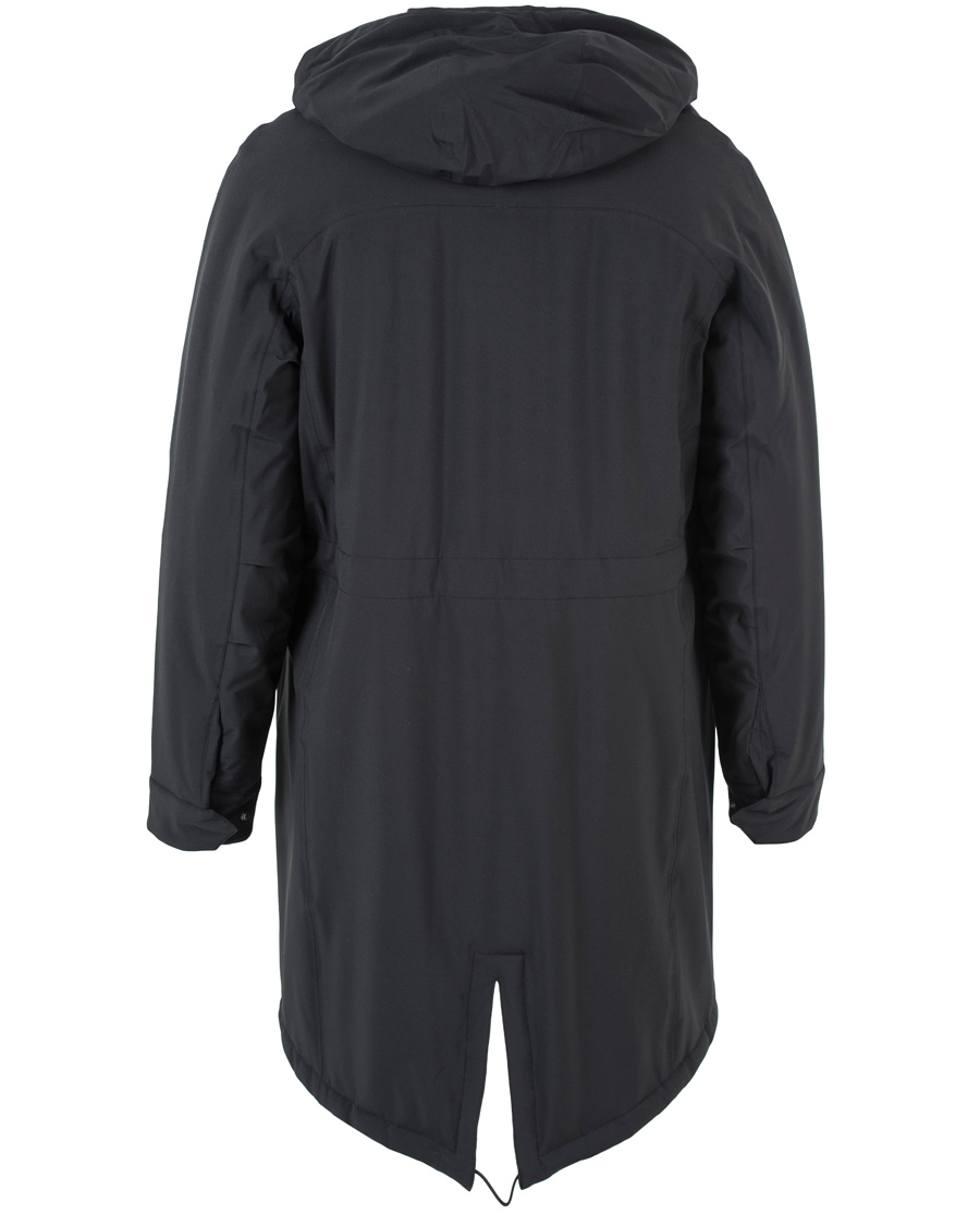Herr | Jackor | GANT Diamond G | Weav Quilted Down Parka Black
