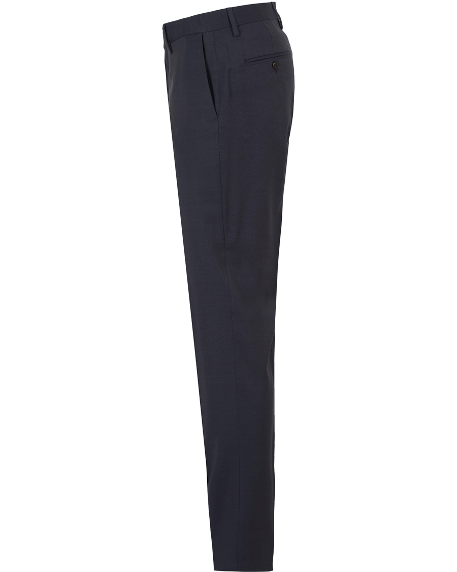 Herr | Byxor | GANT Diamond G | Tailored Slim Travel Pants Ink Blue