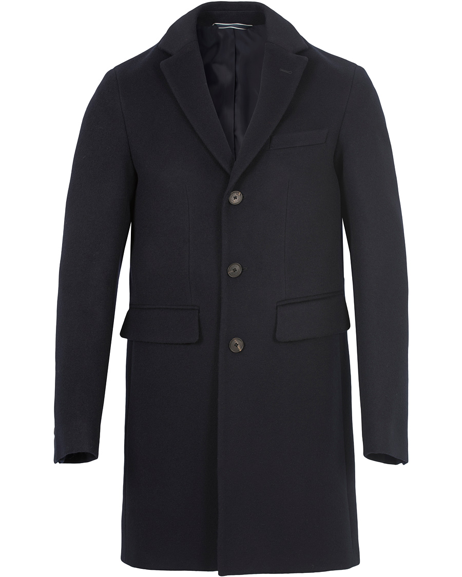 Herr | Jackor | GANT | The Harrison Overcoat Navy