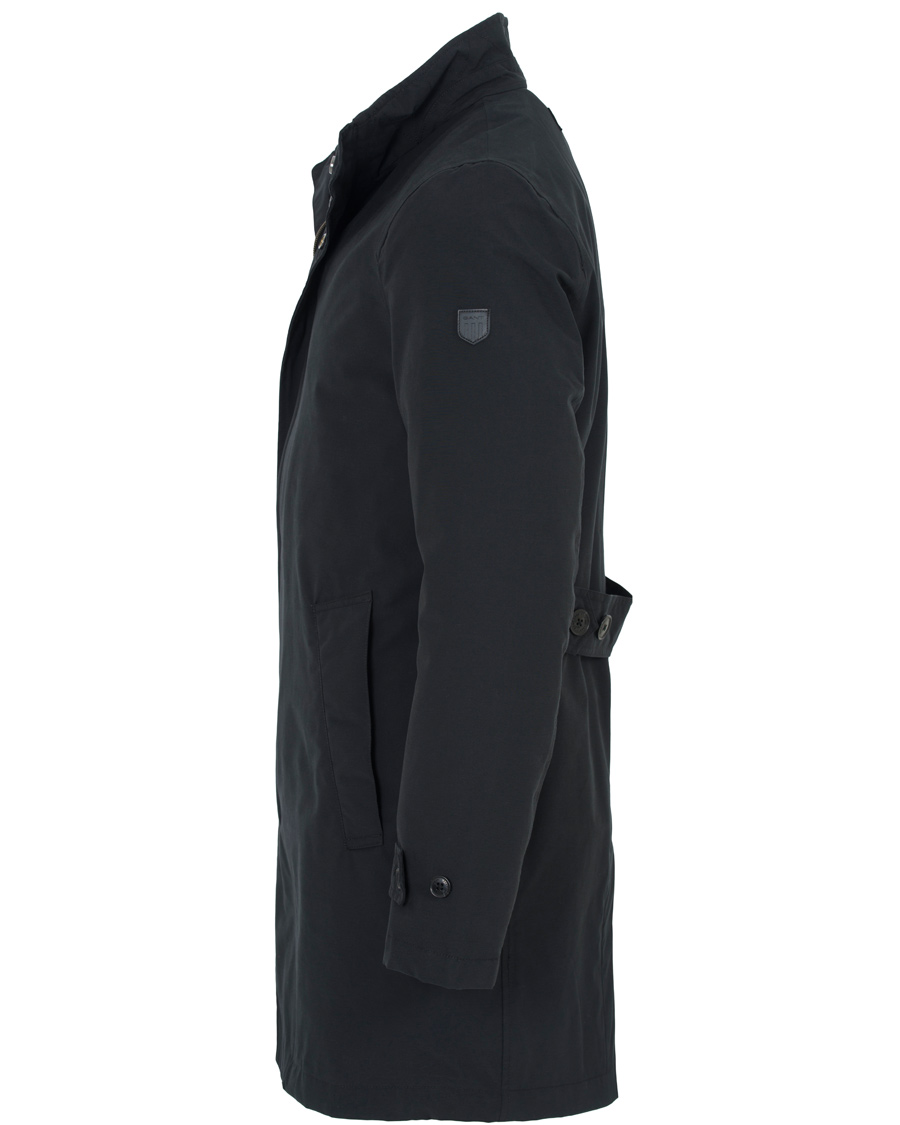 Herr | Jackor | GANT | The Seeter Raincoat Black