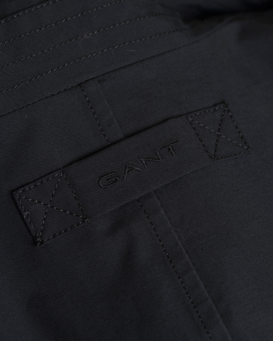 Herr | Jackor | GANT | The Seeter Raincoat Black