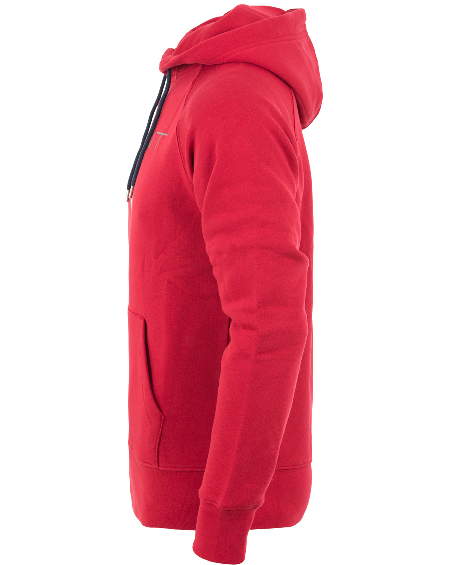 Herr | Tröjor | GANT | Shield Sweat Hoodie Thunder Red