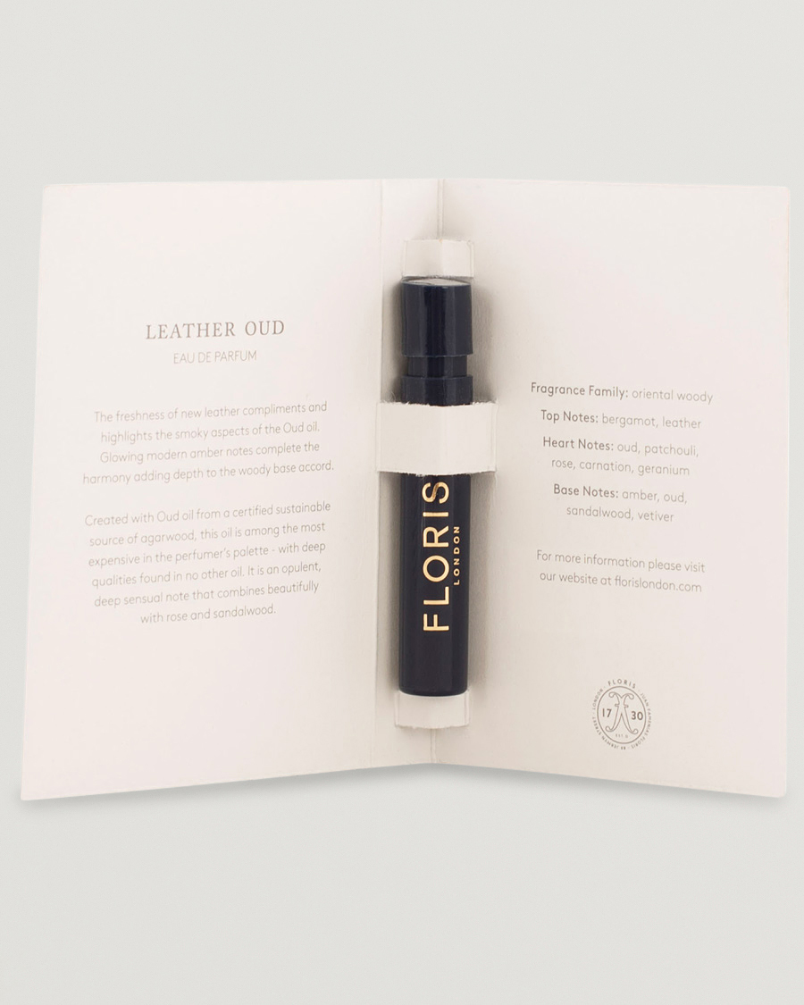 Herr | Parfymer | | Floris London Leather Oud Eau de Parfum 1,2ml Sample