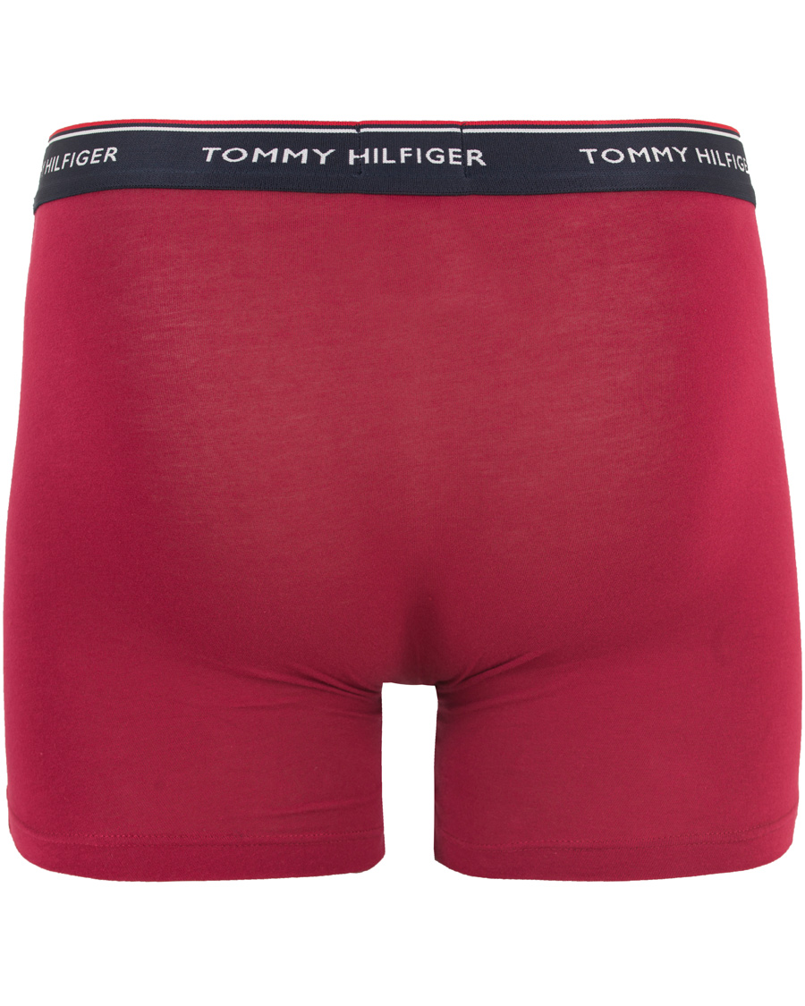 Herr | Underkläder | Tommy Hilfiger | Premium Ess Trunk 3-Pack Alaska Blue/Ruba Red/Blue
