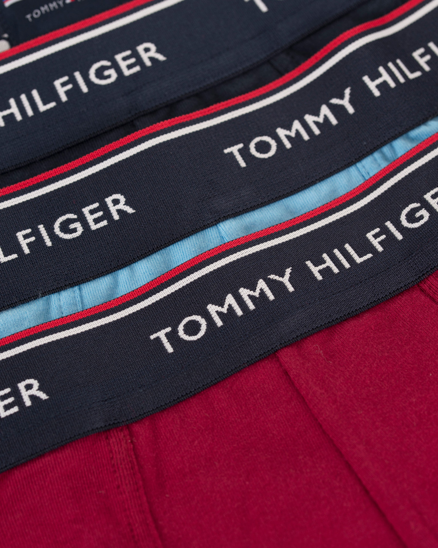 Herr | Underkläder | Tommy Hilfiger | Premium Ess Trunk 3-Pack Alaska Blue/Ruba Red/Blue