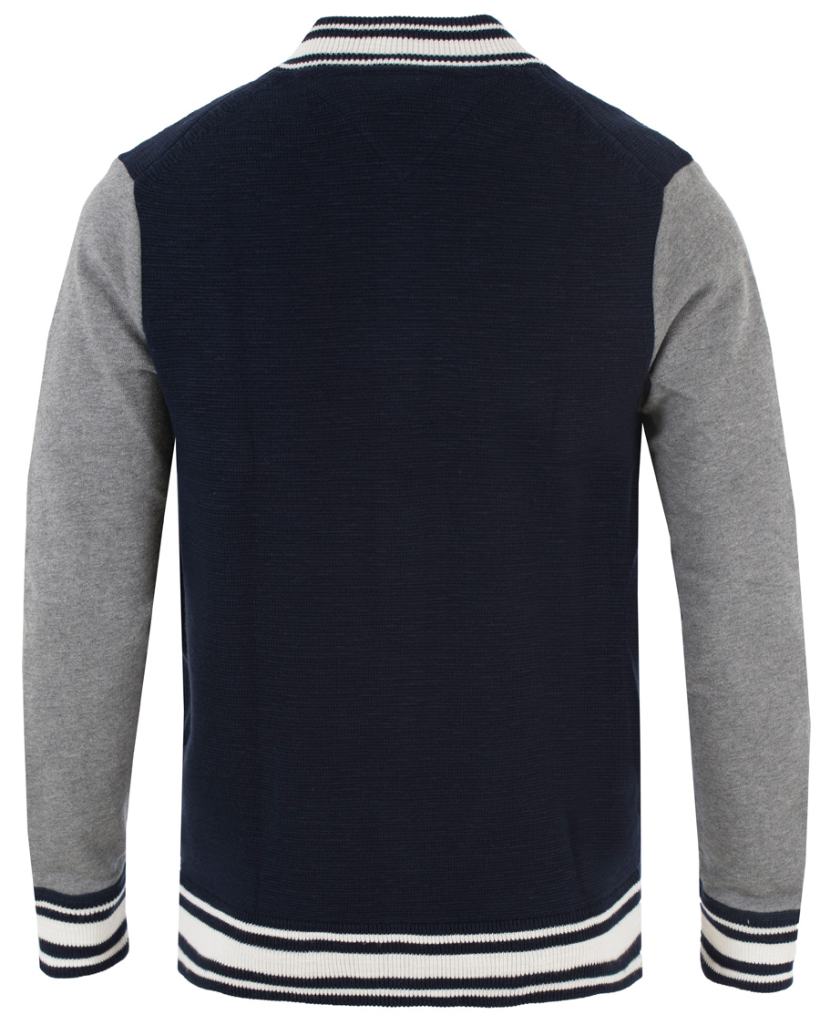 Herr | Tröjor | Tommy Hilfiger | Bas Baseball Jacket Navy Blazer