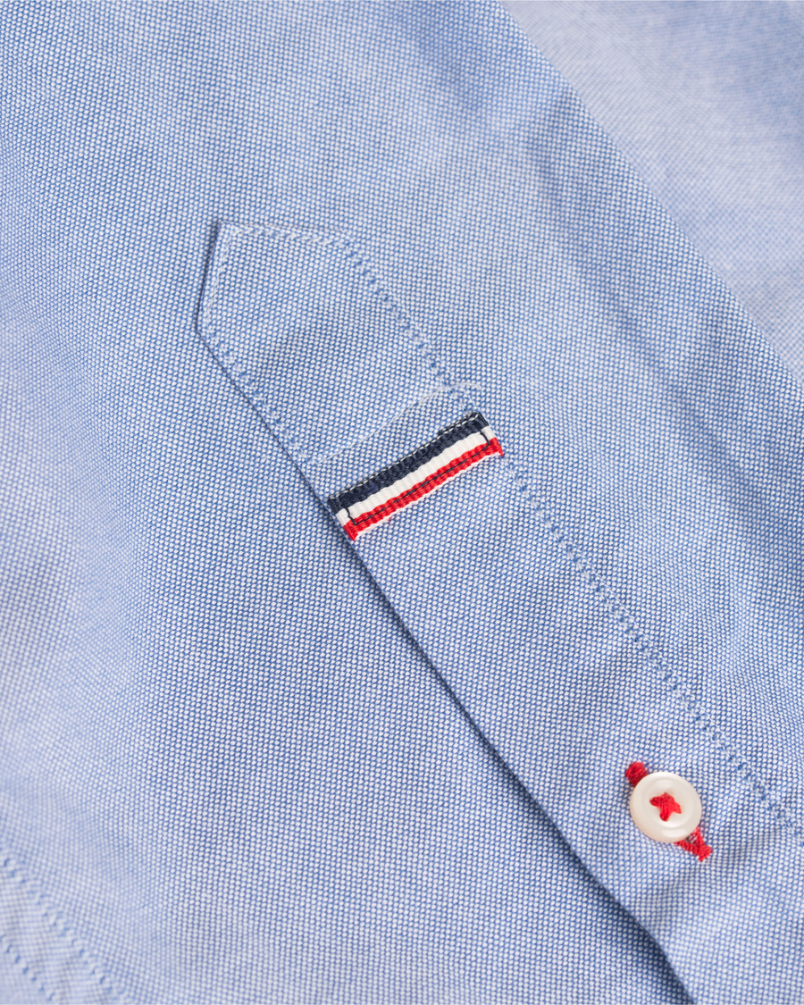 Herr | Skjortor | Tommy Hilfiger | New York Fit All Over H Embro Oxford Shirt Blue/Multi