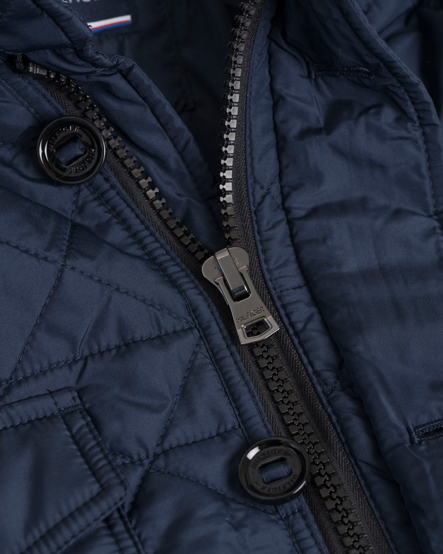 Herr | Jackor | Tommy Hilfiger | Diamond Quilted Bomber Jacket Navy Blazer