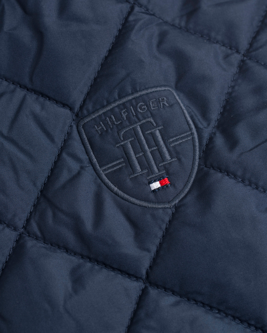 Herr | Jackor | Tommy Hilfiger | Diamond Quilted Bomber Jacket Navy Blazer