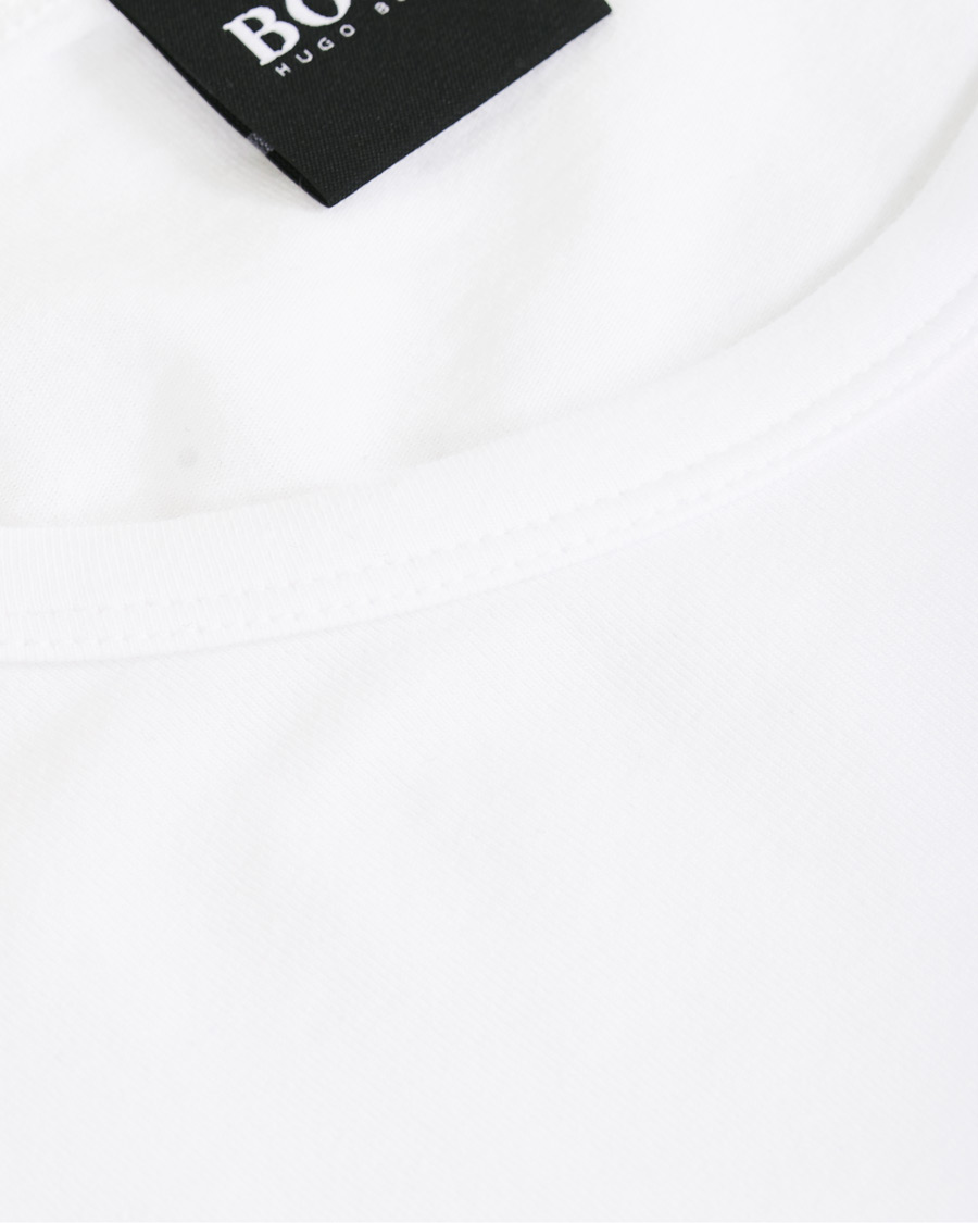 Herr | T-Shirts | BOSS BLACK | BOSS 2-Pack Crew Neck Slim Fit Tee White