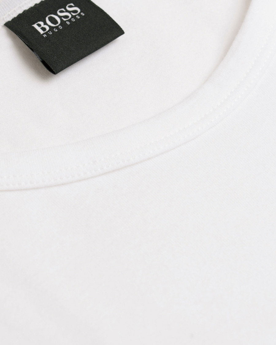 Herr | T-Shirts | BOSS BLACK | BOSS 2-Pack Crew Neck Slim Fit Tee White