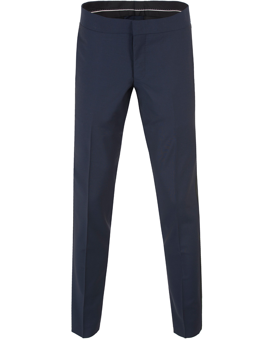 Herr | Byxor | Tiger of Sweden | Gordon 5 Tuxedo Trousers Blue